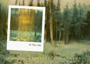 Kalenderblatt Februar