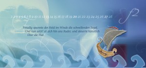 Homer 2011 - Kalenderblatt Februar
