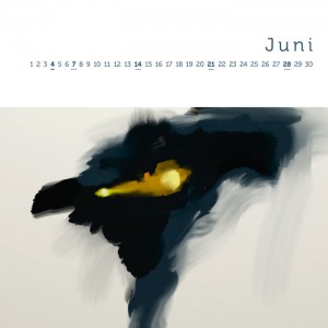licht jahr 2015 - Kalenderblatt Juni