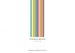 chromatische aberration 2013 - Titelblatt