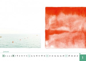 chromatische aberration 2013 - Kalenderblatt Januar
