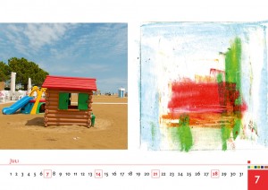 chromatische aberration 2013 - Kalenderblatt Juli
