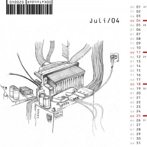 hardware 2004 | Kalenderblatt Juli