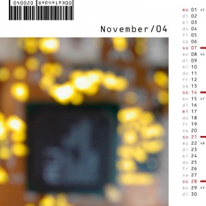 hardware 2004 | Kalenderblatt November