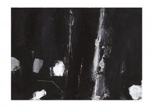 unterholz 2003 - Bilderseite 13 - Acryl auf Zeichenkarton
