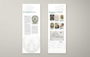 Ausstellungsbanner-Serie »Weg zur Form. Die Zinngießertradition der Familie Wiedamann«
