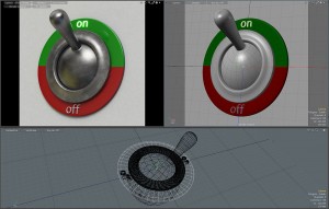 Schalter | Freie Arbeit - Screenshot/Wireframes