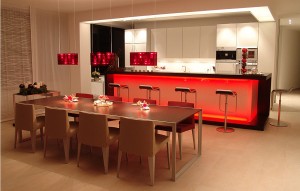 Wohnraum mit LED-Beleuchtung | LI-EX, Regensburg