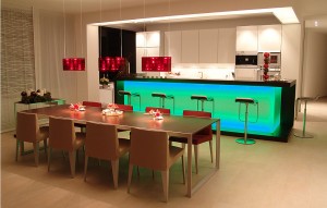 Wohnraum mit LED-Beleuchtung | LI-EX, Regensburg