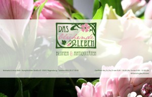 Internetauftritt | Das blühende Leben - Startseite