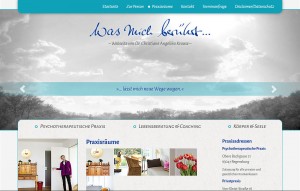 Internetauftritt | Praxis Dr. C. A. Krause, Regensburg - Inhaltsseite »Praxisräume« mit Bildergalerie