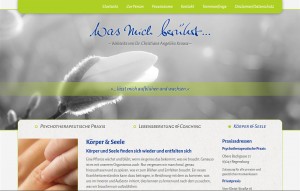 Internetauftritt | Praxis Dr. C. A. Krause, Regensburg - Inhaltsseite »Körper & Seele«