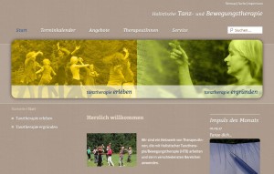 Internetauftritt | Holistische Tanztherapie - Startseite