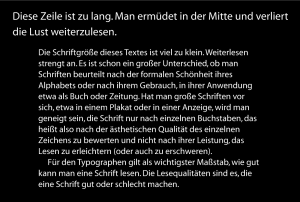 Regeln des Lesens
