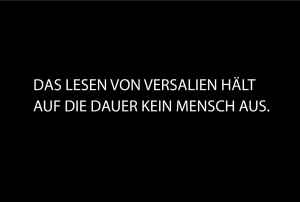 Schrift betont gestalten