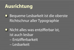 Wer das Auge führt, wird belohnt!