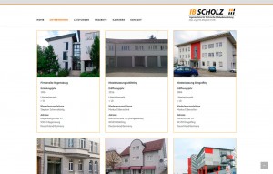 Internetauftritt | IB SCHOLZ GmbH & Co. KG, Regensburg