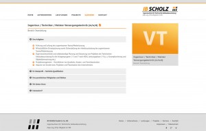 Internetauftritt | IB SCHOLZ GmbH & Co. KG, Regensburg