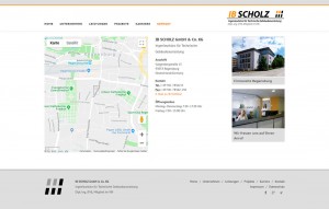 Internetauftritt | IB SCHOLZ GmbH & Co. KG, Regensburg